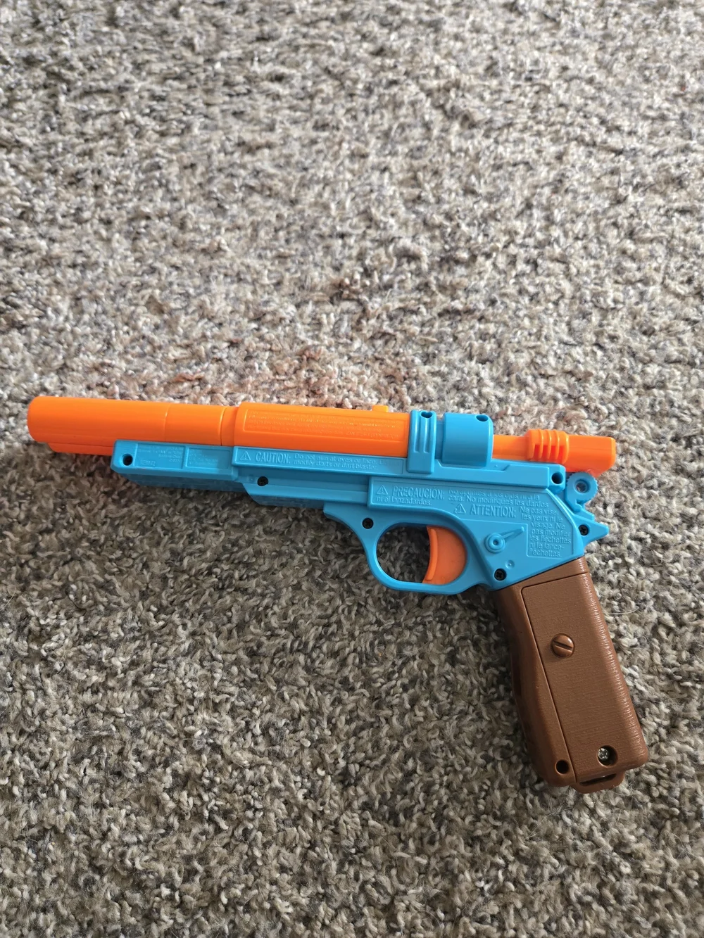 NERF Star Wars The Mandalorian Blaster Galaxy’s Edge Blue Orange Tested Works